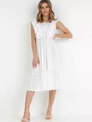 Zdjęcie produktu Biała Sukienka Delmanelle