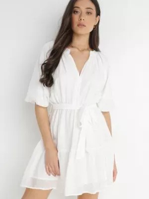 Zdjęcie produktu Biała Sukienka Hyromela