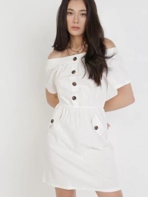 Zdjęcie produktu Biała Sukienka Ophiinix
