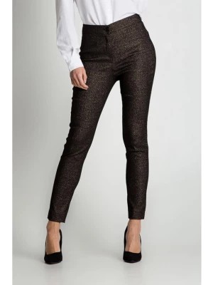 Zdjęcie produktu Bialcon Spodnie w kolorze brązowym rozmiar: 34