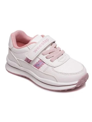 Zdjęcie produktu Białe buty sportowe dla dziewczynki Weestep