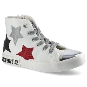 Zdjęcie produktu Białe Sneakersy Big Star Dziecięce Modne Buty