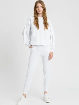 Zdjęcie produktu Białe spodnie dresowe Twinset