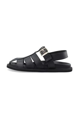 Zdjęcie produktu Bianco sandały skórzane BIASALLY damskie kolor czarny 11201087