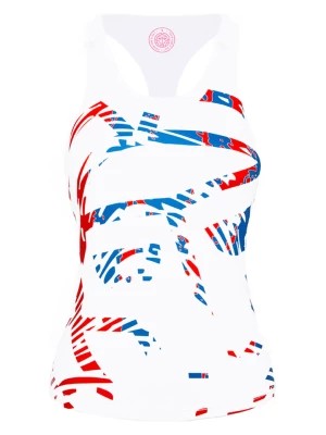 Zdjęcie produktu BIDI BADU Top sportowy "Tadisa" w kolorze białym rozmiar: S