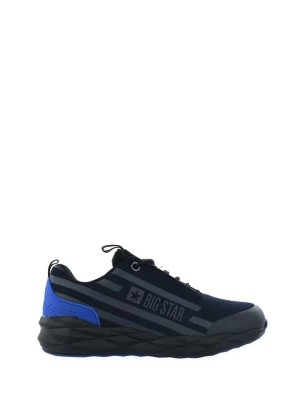 Zdjęcie produktu BIG STAR Skórzane sneakersy w kolorze czarno-niebieskim rozmiar: 37