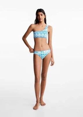 Zdjęcie produktu Bikini o asymetrycznym kroju z nadrukiem MANGO TEEN