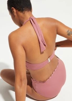 Zdjęcie produktu Bikini z ramiączkami łączonymi na szyi (2 części) bonprix