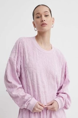 Zdjęcie produktu Billabong bluza Loosen Up damska kolor różowy wzorzysta ABJFT00412