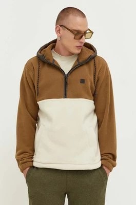Zdjęcie produktu Billabong bluza męska kolor brązowy z kapturem wzorzysta
