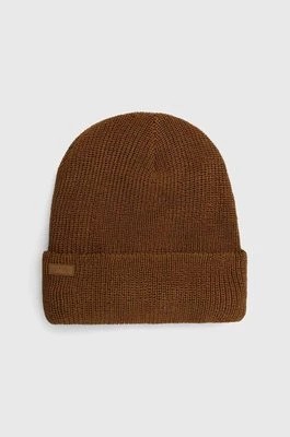 Zdjęcie produktu Billabong czapka kolor brązowy z grubej dzianiny