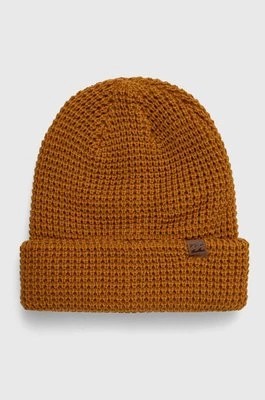 Zdjęcie produktu Billabong czapka kolor żółty z grubej dzianiny