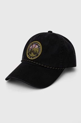 Zdjęcie produktu Billabong czapka z daszkiem bawełniana Adventure Division kolor czarny z aplikacją ABJHA00247