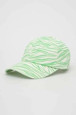 Zdjęcie produktu Billabong czapka z daszkiem bawełniana kolor zielony wzorzysta