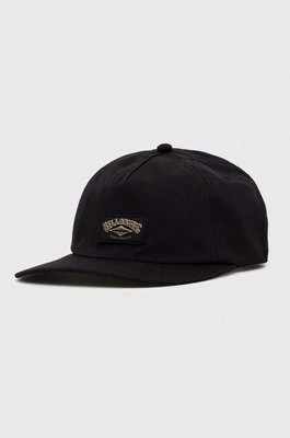 Zdjęcie produktu Billabong czapka z daszkiem kolor czarny z aplikacją