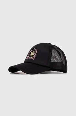Zdjęcie produktu Billabong czapka z daszkiem kolor czarny z nadrukiem JAHWQBAC