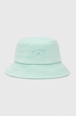 Zdjęcie produktu Billabong kapelusz bawełniany kolor zielony bawełniany