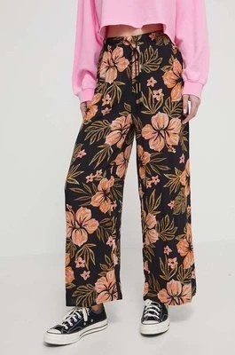 Zdjęcie produktu Billabong spodnie damskie kolor czarny proste high waist EBJNP00115