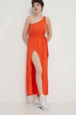 Zdjęcie produktu Billabong sukienka kolor pomarańczowy maxi rozkloszowana EBJWD00143