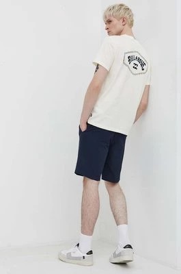 Zdjęcie produktu Billabong t-shirt bawełniany męski kolor biały z nadrukiem ABYZT02257