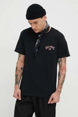 Zdjęcie produktu Billabong t-shirt bawełniany męski kolor czarny z nadrukiem ABYZT02256