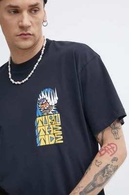 Zdjęcie produktu Billabong t-shirt bawełniany męski kolor czarny z nadrukiem ABYZT02234