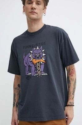 Zdjęcie produktu Billabong t-shirt bawełniany męski kolor czarny z nadrukiem ABYZT02237