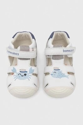Zdjęcie produktu Biomecanics sandały skórzane dziecięce kolor biały
