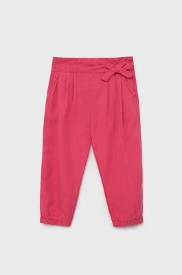 Zdjęcie produktu Birba&Trybeyond spodnie dziecięce kolor różowy gładkie