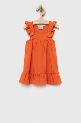 Zdjęcie produktu Birba&Trybeyond sukienka niemowlęca kolor pomarańczowy mini prosta