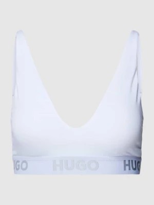 Zdjęcie produktu Biustonosz trójkątny z elastycznym paskiem z logo model ‘SPORTY’ HUGO
