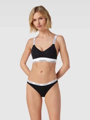 Zdjęcie produktu Biustonosz typu bralette z detalami z logo Calvin Klein Underwear