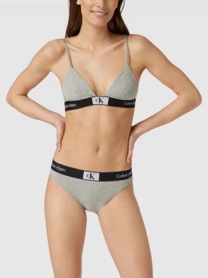 Zdjęcie produktu Biustonosz typu bralette z elastycznym paskiem z logo Calvin Klein Underwear