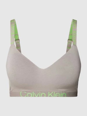 Zdjęcie produktu Biustonosz typu bralette z paskiem z logo model ‘FUTURE SHIFT’ Calvin Klein Underwear