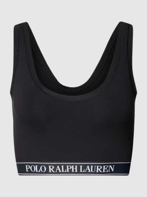 Zdjęcie produktu Biustonosz typu bralette z wyhaftowanym logo Polo Ralph Lauren