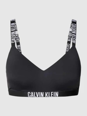 Zdjęcie produktu Biustonosz z detalami z logo Calvin Klein Underwear