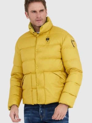 Zdjęcie produktu BLAUER Żółta puchowa kurtka męska FLETCHER Blauer USA