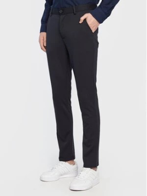 Zdjęcie produktu Blend Spodnie materiałowe Napa 20711182 Granatowy Slim Fit