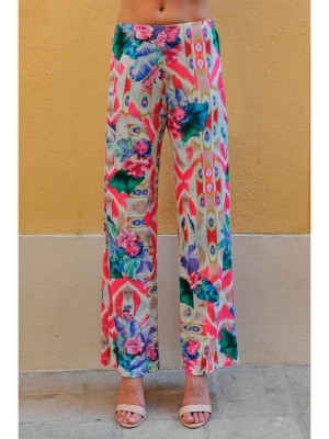 Zdjęcie produktu Bleu d'Azur Spodnie "Napali" w kolorze różowym rozmiar: 44