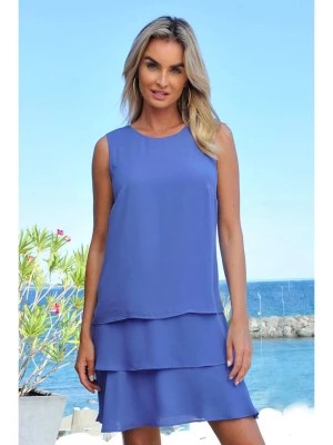 Zdjęcie produktu Bleu d'Azur Sukienka "Martinez" w kolorze niebieskim rozmiar: 42