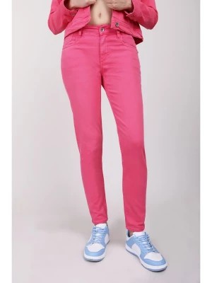 Zdjęcie produktu Blue Fire Dżinsy "Chloe" - Skinny fit - w kolorze różowym rozmiar: W26/L29