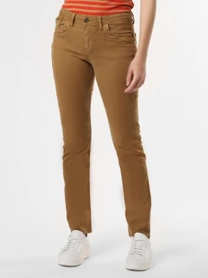 Zdjęcie produktu Blue Fire Spodnie Kobiety Sztuczne włókno brązowy jednolity,