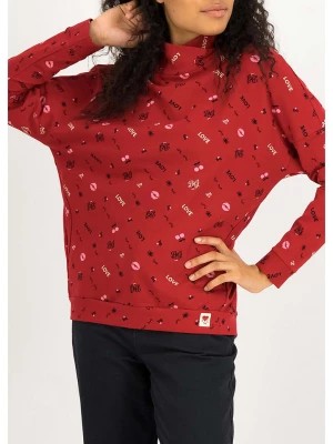 Zdjęcie produktu Blutsgeschwister Bluza "Boxy Sweater" w kolorze czerwono-czarnym rozmiar: XL