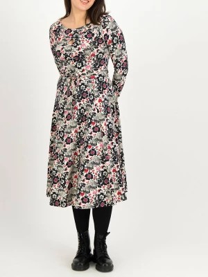 Zdjęcie produktu Blutsgeschwister Sukienka "Merry Go Round Long" w kolorze kremowo-czarno-czerwonym rozmiar: M