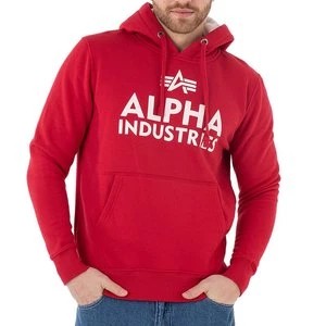 Zdjęcie produktu Bluza Alpha Industries Foam Print Hoodie 143302328 - czerwona