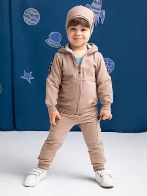 Zdjęcie produktu Bluza dresowa chłopięca Star - brązowa Nicol