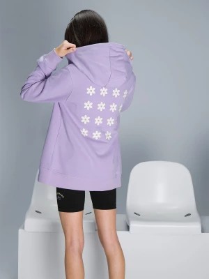 Zdjęcie produktu Bluza dresowa rozpinana z kapturem dziewczęca 4F