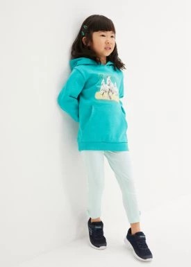 Zdjęcie produktu Bluza dziewczęca z kapturem, z bawełny organicznej bonprix