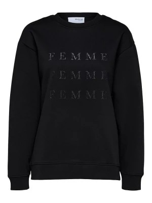 Zdjęcie produktu SELECTED FEMME Bluza "Giba" w kolorze czarnym rozmiar: XS