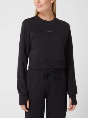 Zdjęcie produktu Bluza krótka z dodatkiem bawełny Calvin Klein Performance